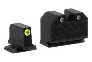 Night fision optic height night sight set for Smith and Wesson M&P 2.0.